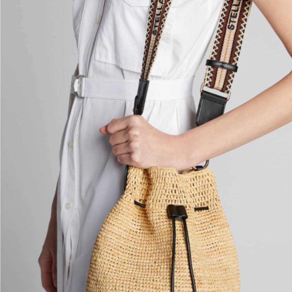 Stella McCartney Crochet Bucket Bag